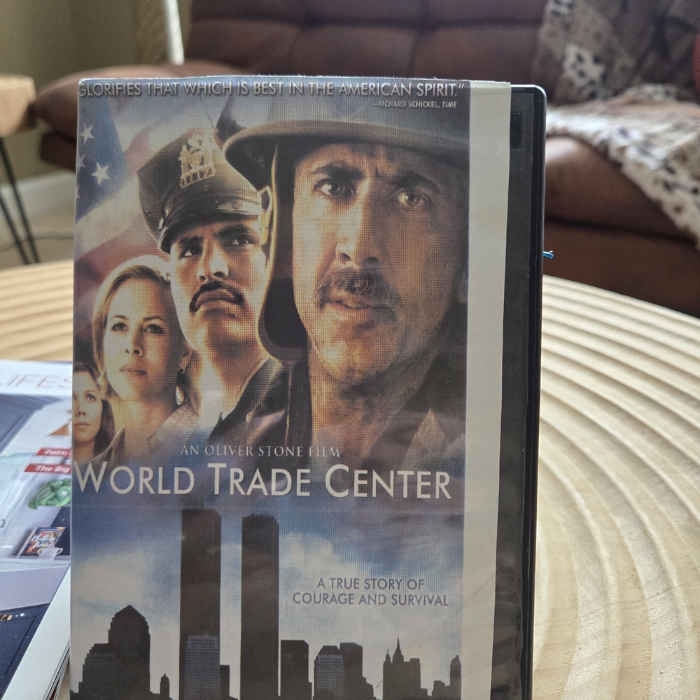 World Trade Center DVD Nicolas Cage Oliver Stone 2006 Movie